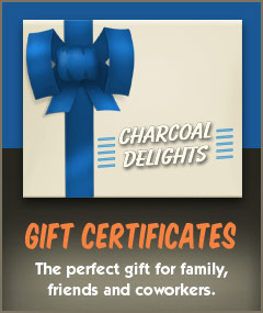 Get a Charcoal Delights gift certificate